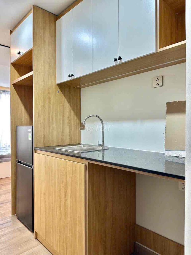 Rent a balcony studio full of luxury furniture downtown in District 1.