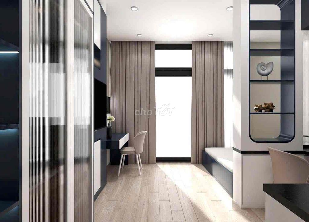 The apartment is a good one full of furniture in Hoàng Văn Thụ Park.