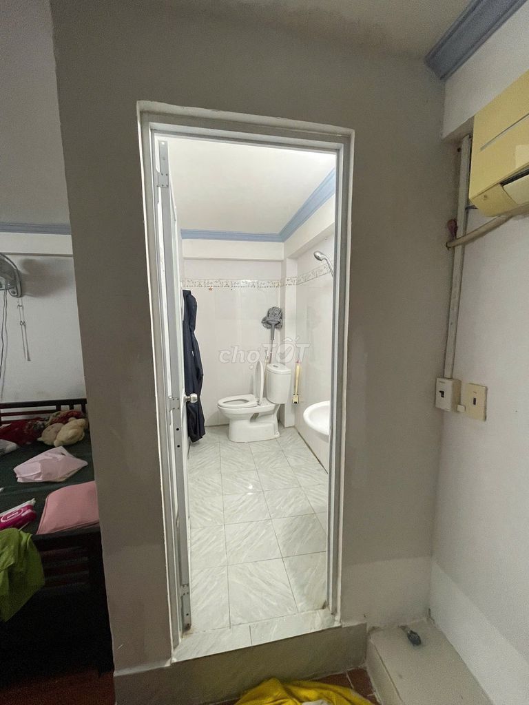 need to go to the girls' room - right at the center.