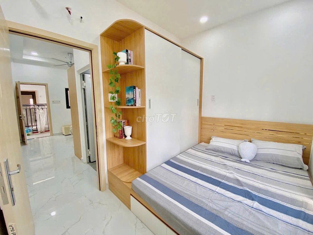 New service apartment has been built inside the kitchen window at the end of the missile line
