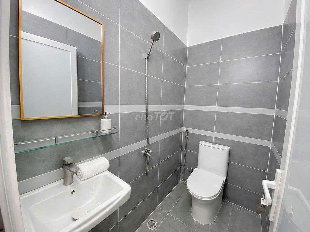 New service apartment has been built inside the kitchen window at the end of the missile line