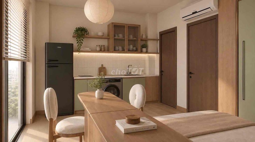 The service apartment has a taste right at the foot of the 2nd county - full comfortable commitment of 99 percent