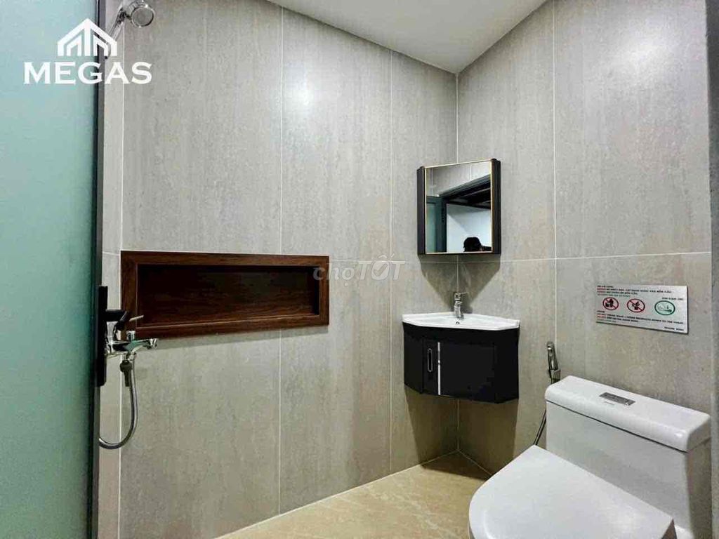 Dupex interior, new custom washing machine 100% built at Dương Quảng Hàm