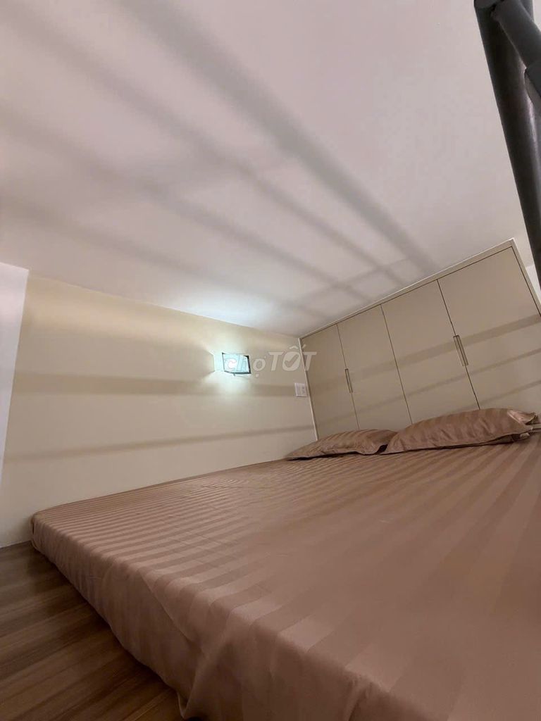 Rent the apartment with a loft.