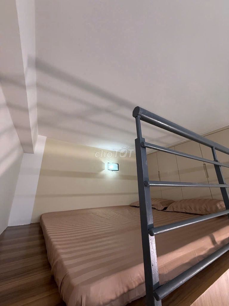 Rent the apartment with a loft.