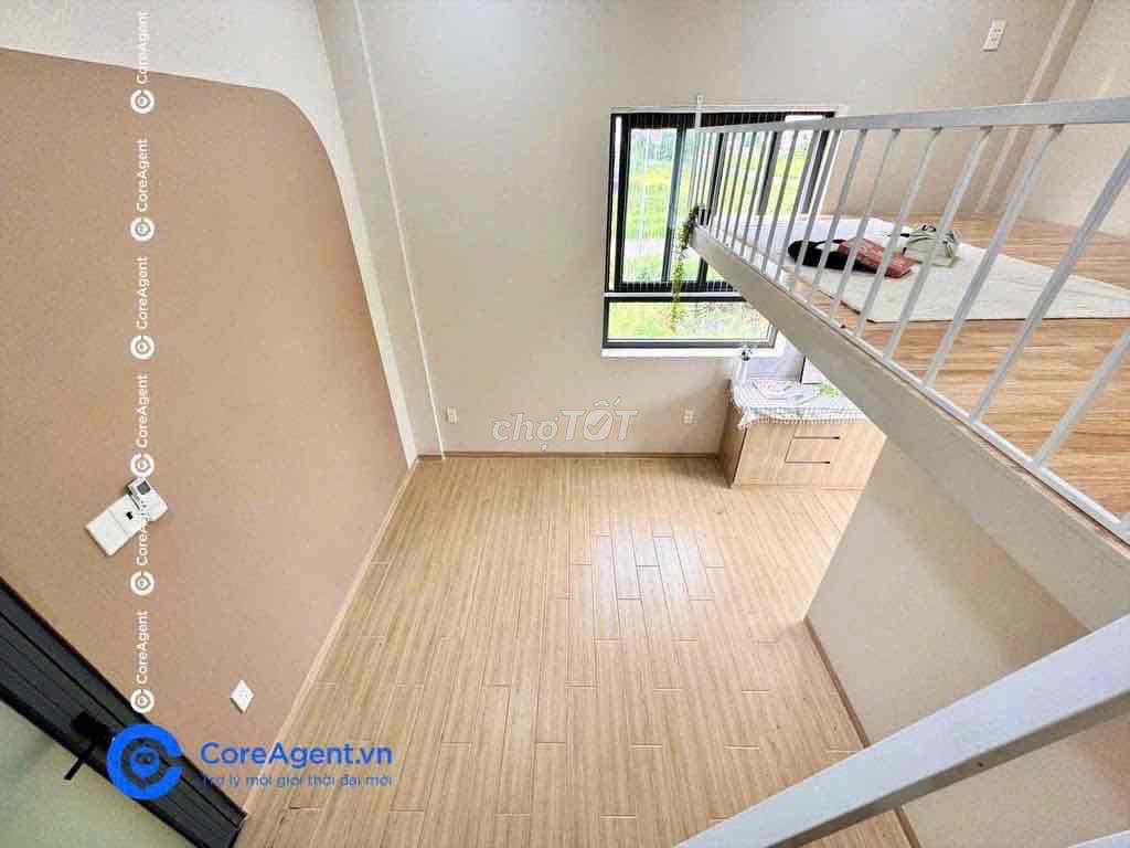 Rent a balcony, close to five dog cages.