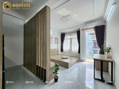 The balcony apartment, 35 M2 beautiful furniture, near the lote, bordering District 11