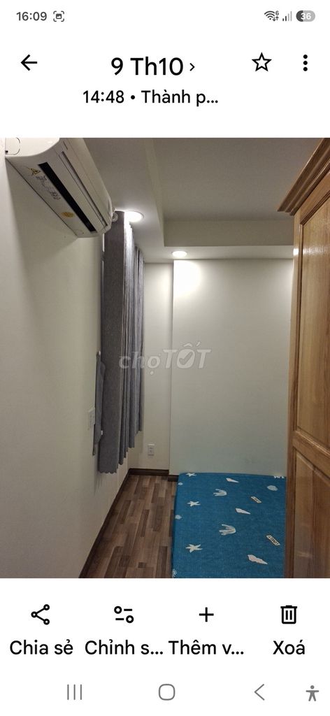 Rent the apartment for two bedrooms