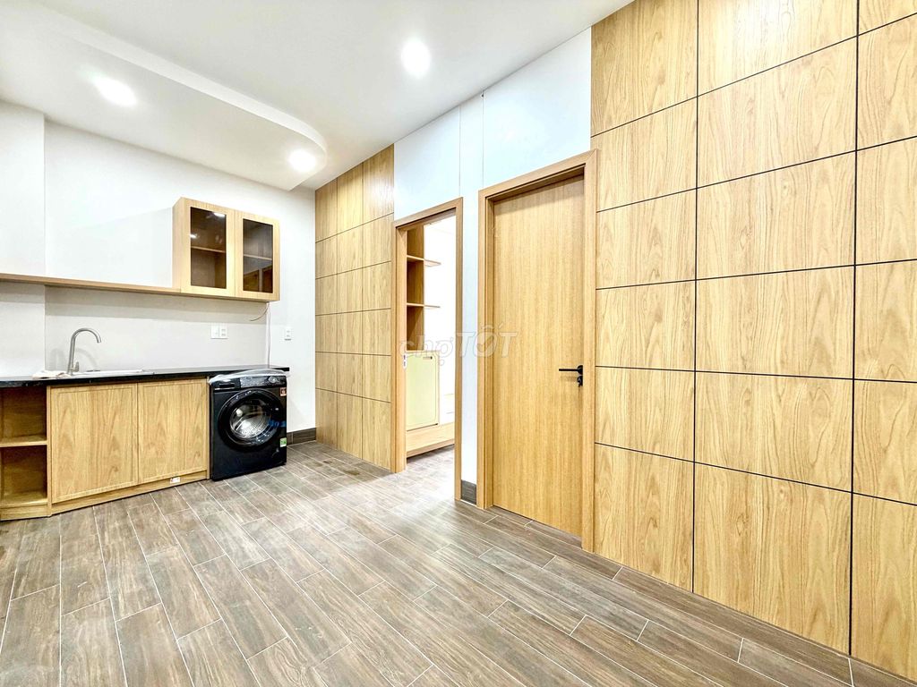 The mini apartment is two-size bedrooms 40 meters wide in the center of Gò Vấp.