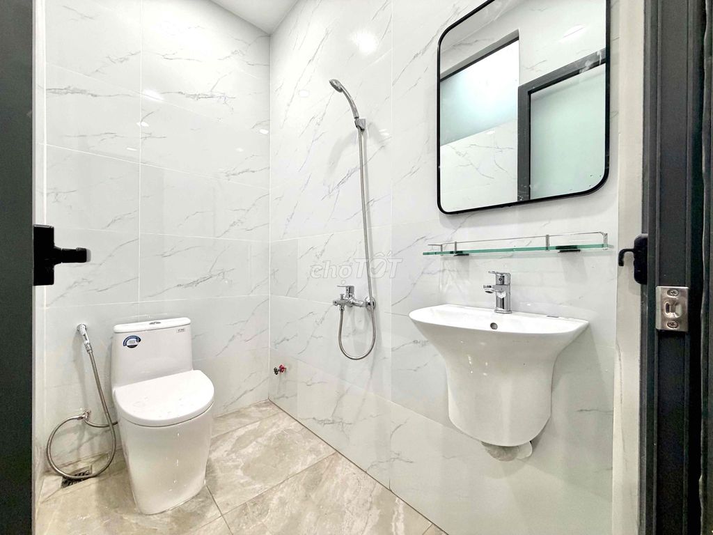 The mini apartment is two-size bedrooms 40 meters wide in the center of Gò Vấp.