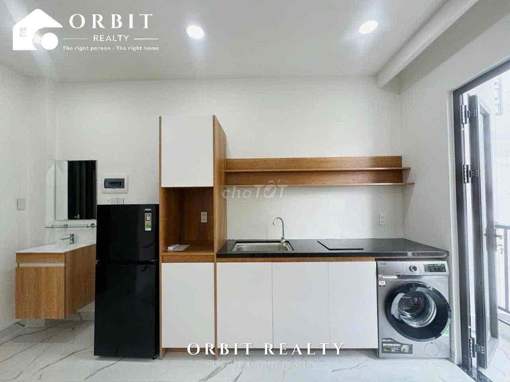 Open the new apartment, full interior near the blue line.