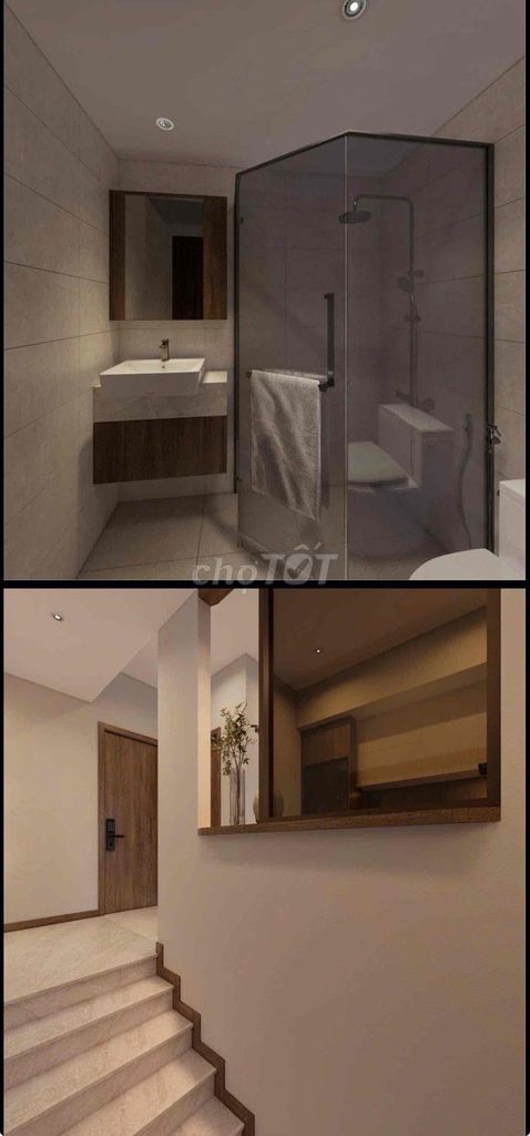The full studio interior and a new bedroom 100% right next to T3.