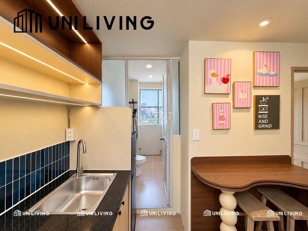 Phú Nhuận senior apartment, real photo pledge, 100% price.