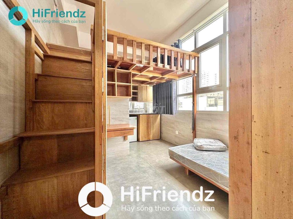 Rent a full interior near Tân Hương Market - 5-P drive away.