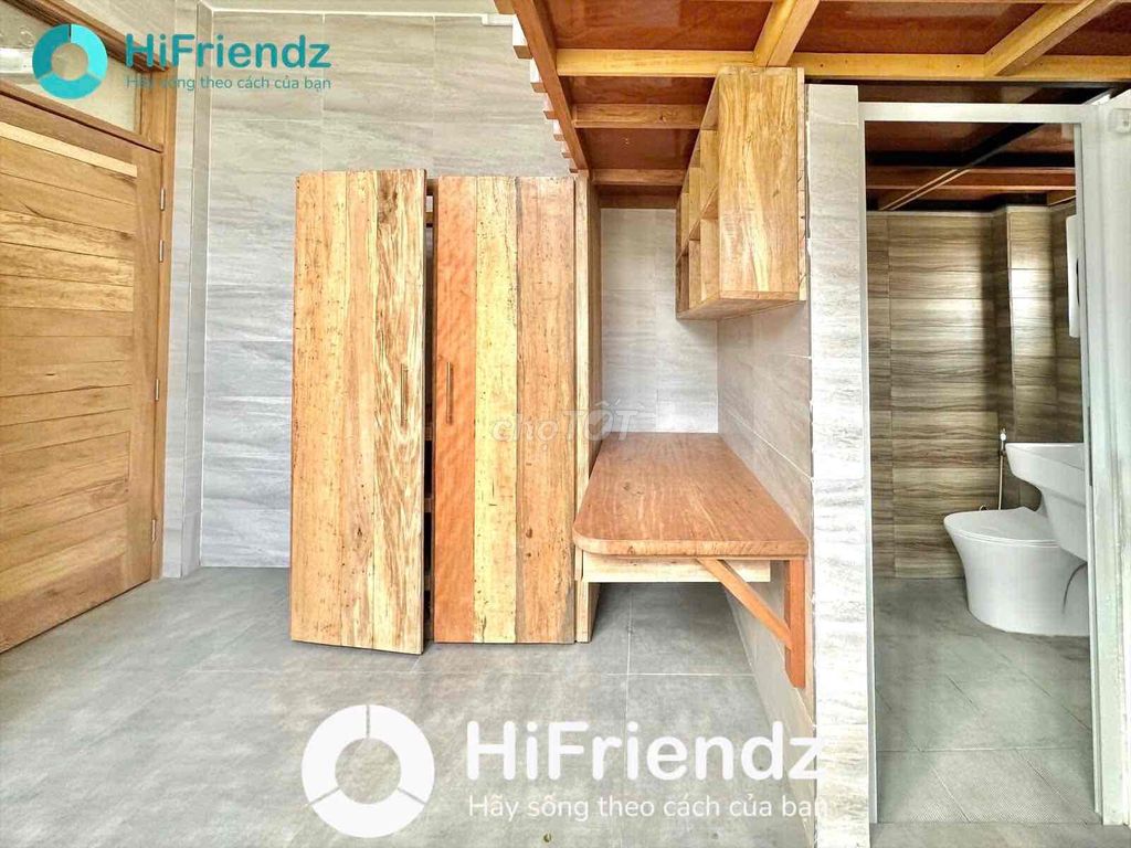 Rent a full interior near Tân Hương Market - 5-P drive away.