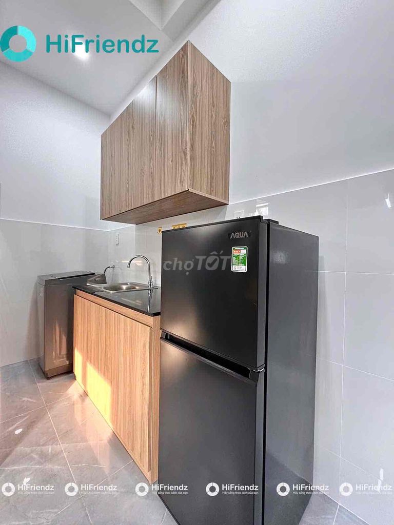 The open-air apartment near the school of literature, Gò Vấp Industries.