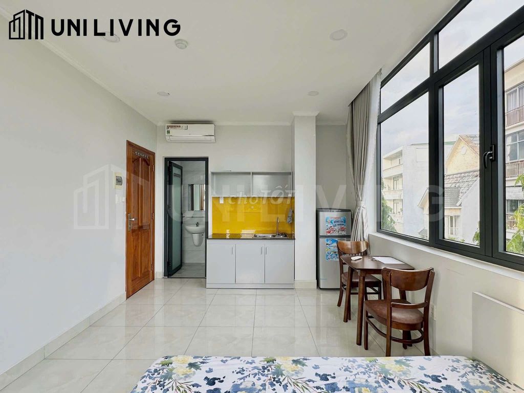 studio full interior near the ceiling of the brain - large sky windows