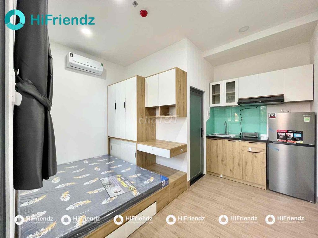 The sky window studio - full new furniture 100% near Lý Thường Kiệt District 10