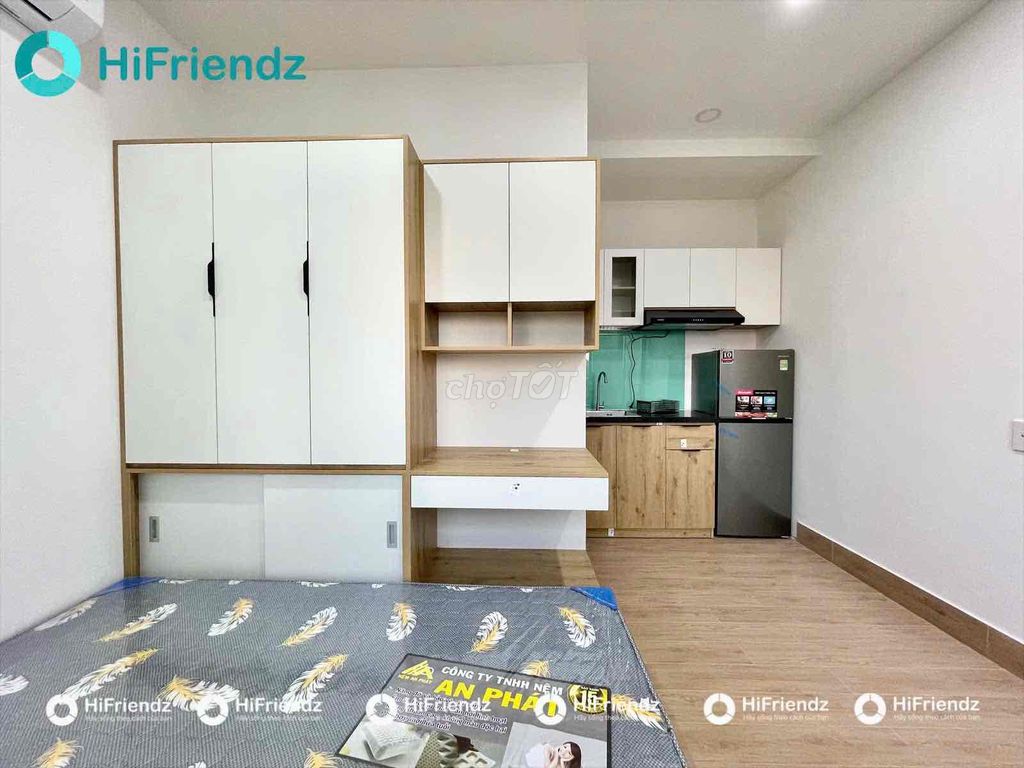 The sky window studio - full new furniture 100% near Lý Thường Kiệt District 10