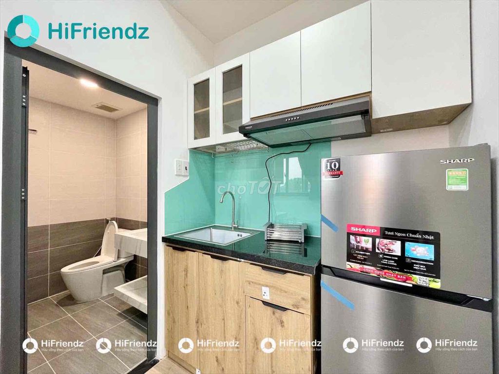 The sky window studio - full new furniture 100% near Lý Thường Kiệt District 10