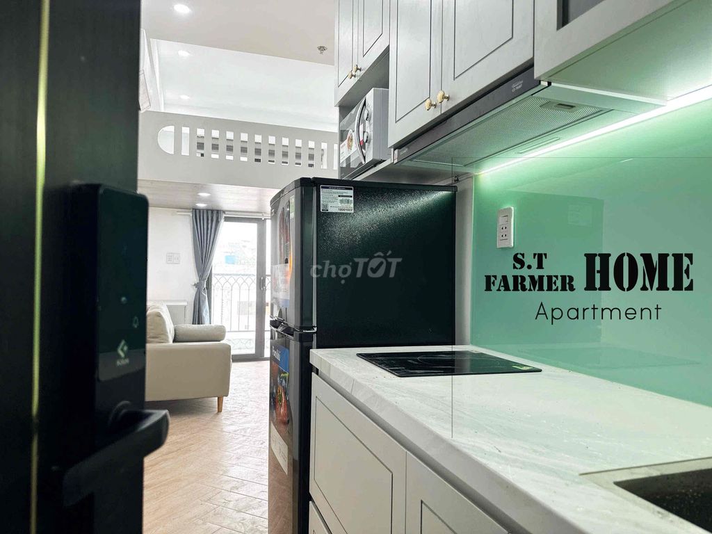Open the new VSB apartment right up on the Tân Phú gardens.