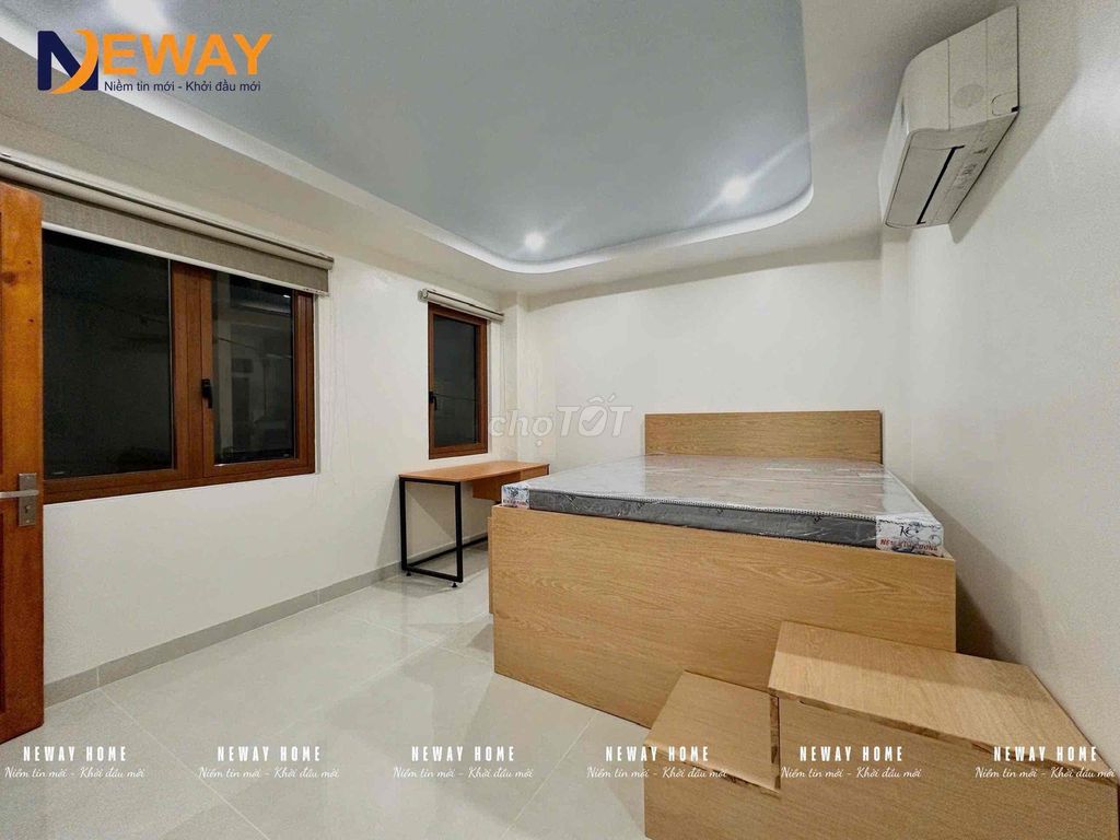 studio room - newly built - full interior - Bình Tân - super wide