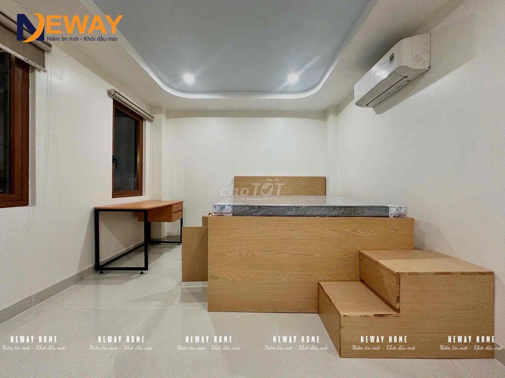 studio room - newly built - full interior - Bình Tân - super wide