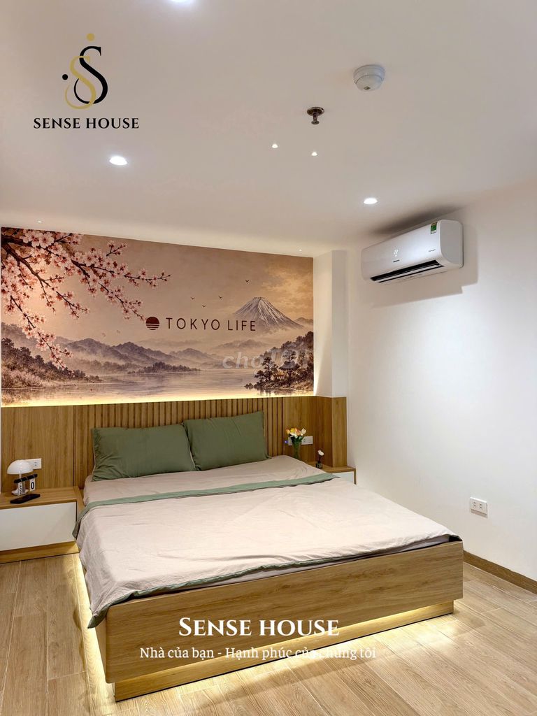A Luxury Luxury Japanese - Northern European Bedroom