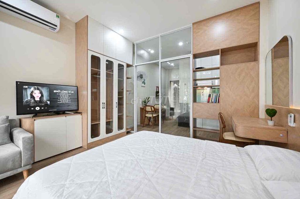 apartment 1 bedroom with bandol at Tân Định Market, Lit park eight.