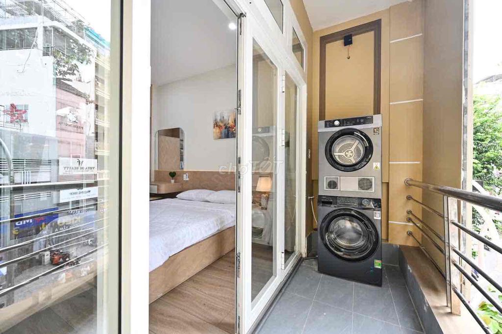 apartment 1 bedroom with bandol at Tân Định Market, Lit park eight.