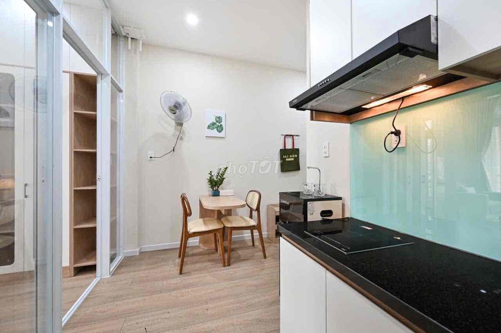 apartment 1 bedroom with bandol at Tân Định Market, Lit park eight.