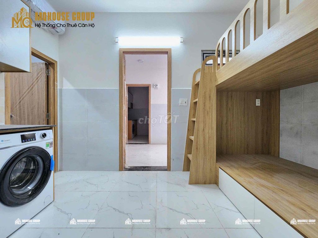 New construction, private washing machine, near the business school, only 100 percent.