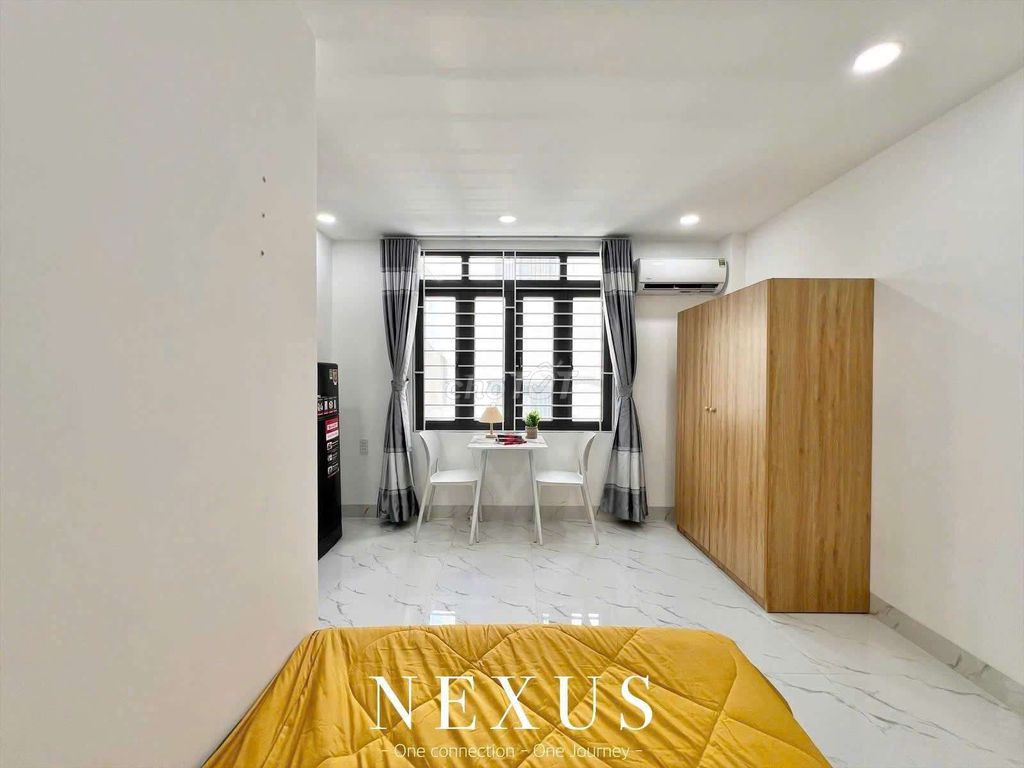 Studio wide open window contents