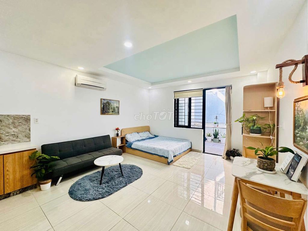 Room + super yard 60 M2, 166 between CV Eight and Tân Định