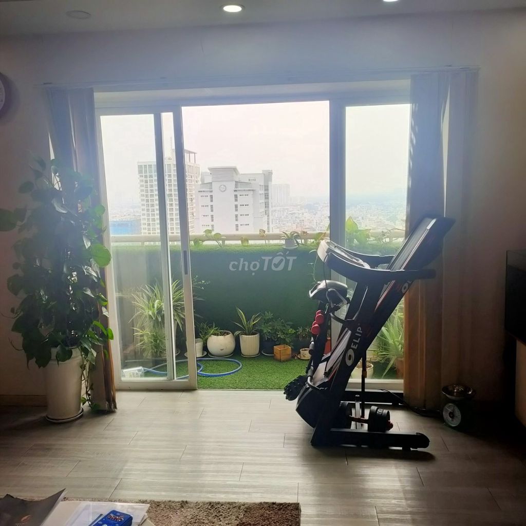 Hùng Vương Plaza 130 M2 3 bedroom 3 toilets - opposite the mighty bv, 22 million a month