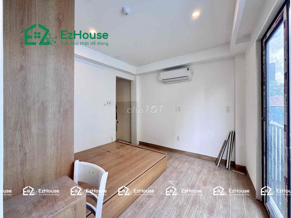 The balcony studio is newly constructed near the central cv village