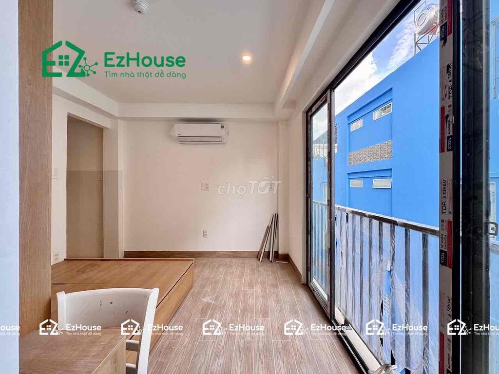 The balcony studio is newly constructed near the central cv village