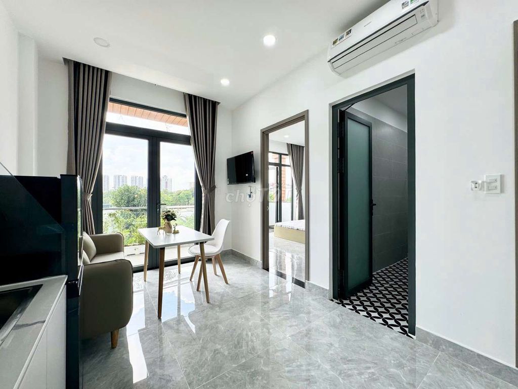 Rent apartment 1 bedroom - a nice living room - near the ceiling - full modern interior