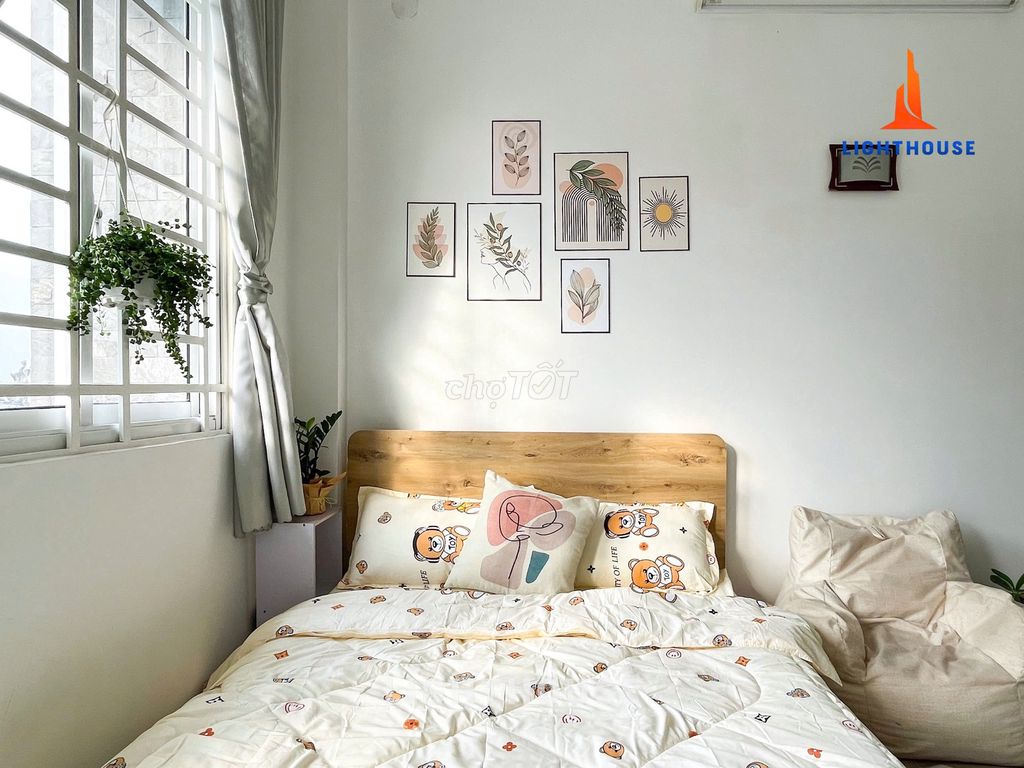 studio 35 M2 balcony walking out vincom P.V. ruled, industrial college, Gò Vấp Market