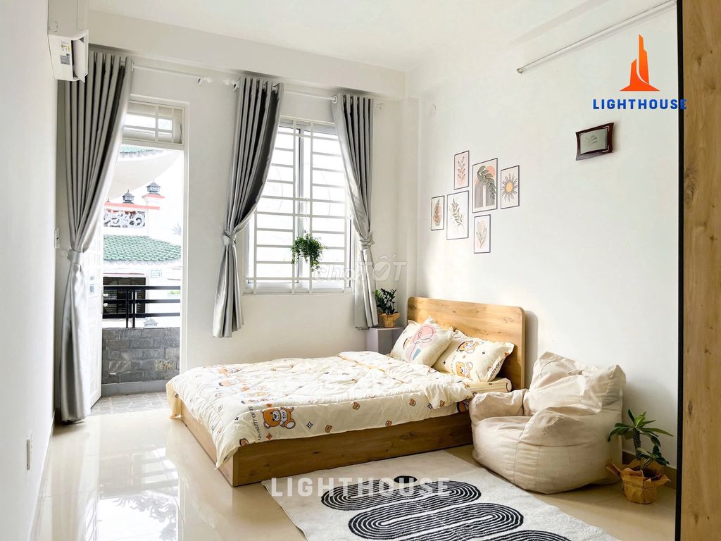 studio 35 M2 balcony walking out vincom P.V. ruled, industrial college, Gò Vấp Market
