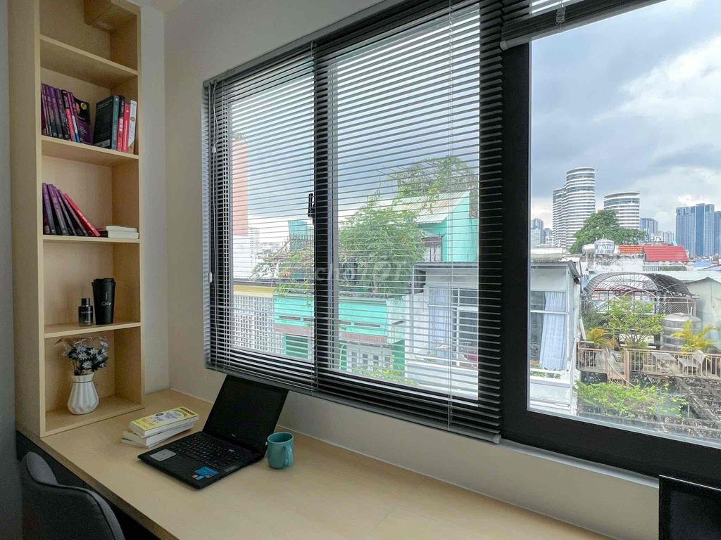The studio apartment balcony design luxury, modern, District 2