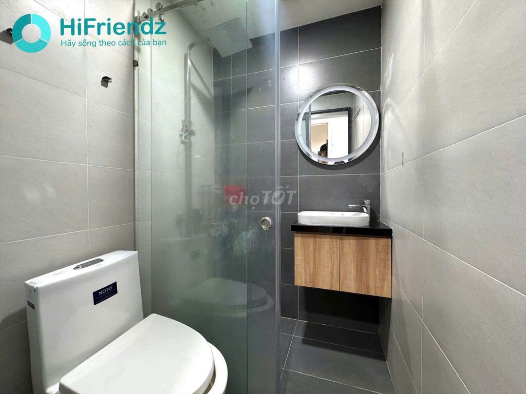 Studio full sky window interior near the University of sgu, hcmue, ktn