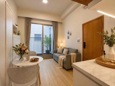 The apartment has full Full interior--Lý Phục Man, near the current kcx, District 7