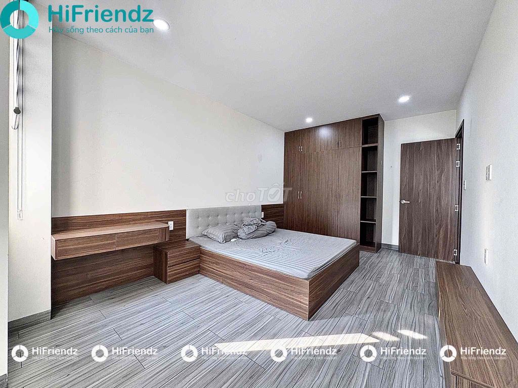 The apartment. A large-scale bedroom full of furniture tomorrow.