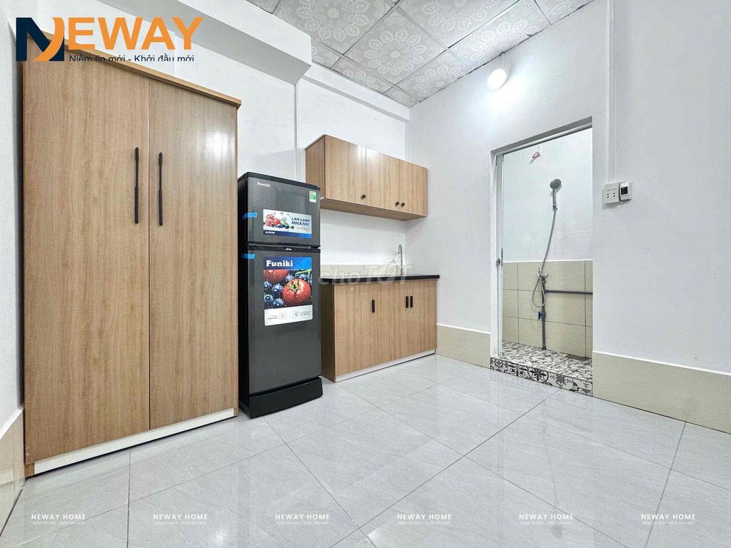 Rent studio full interior - private washing machine - near dedicated university