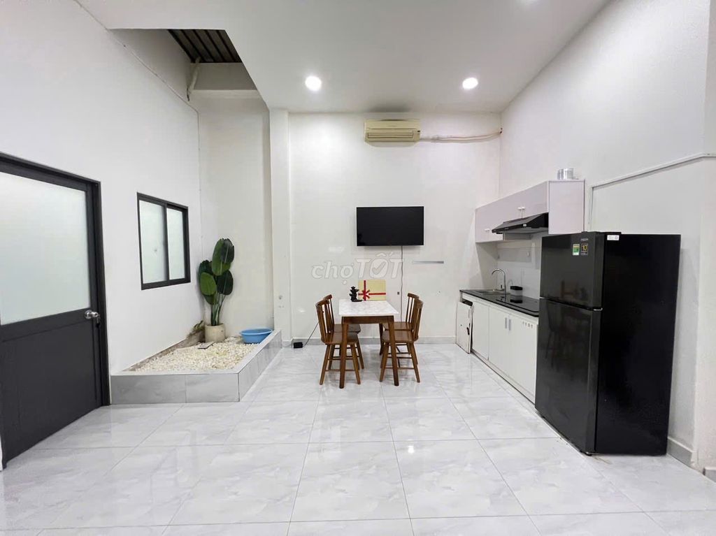 Two bedrooms-- airport-- full interior-- with washing machines, dryers.