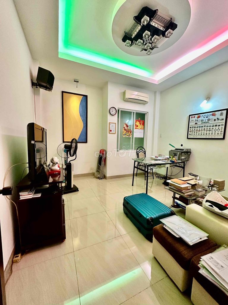 The new Âu Dương Lân-7-3 8-4 x15 m-4 5th floor bedroom 4 toilets - 25 million
