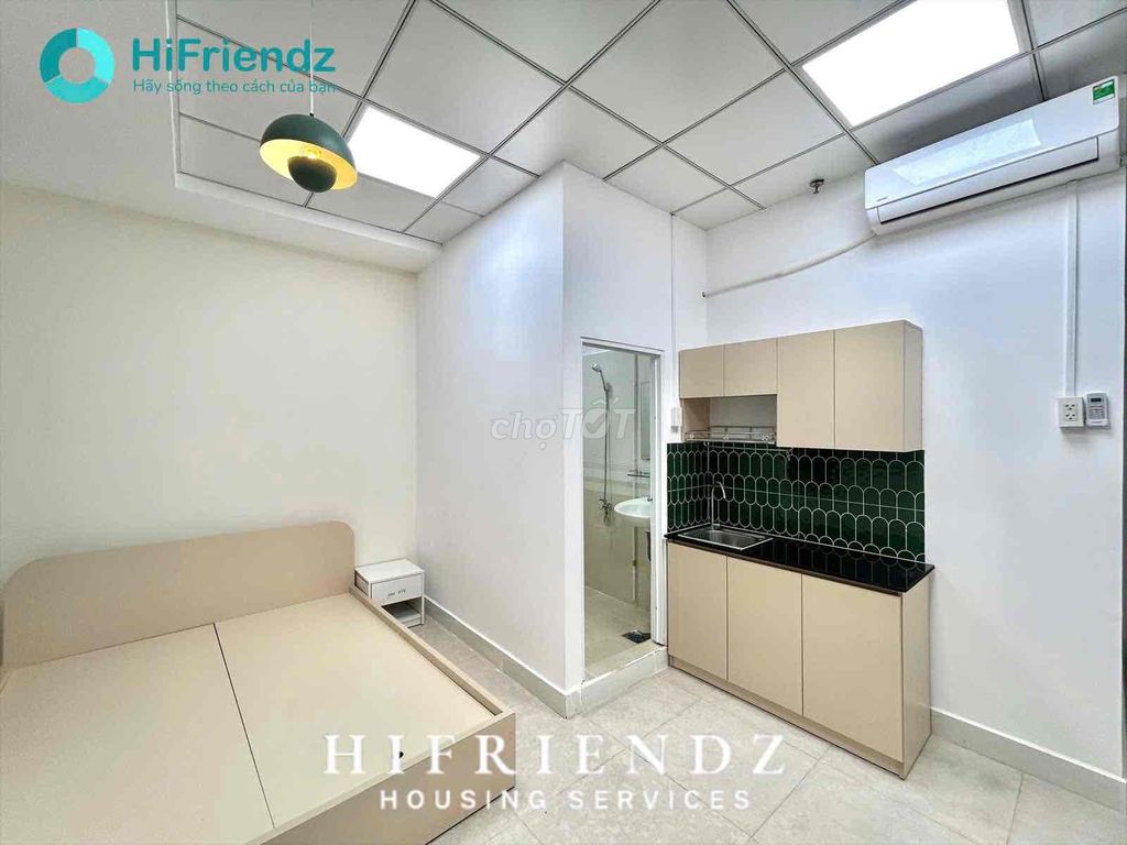 Mini Service House 25 m2 near the Cayman Kinh Dương Vương district 6.