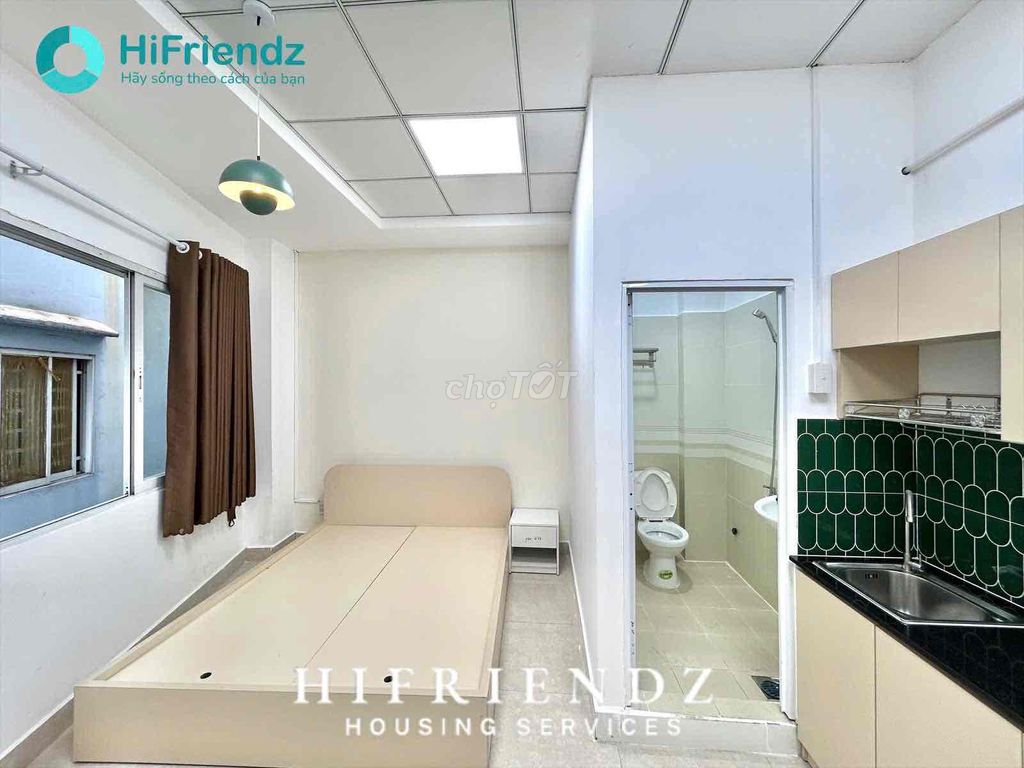 Mini Service House 25 m2 near the Cayman Kinh Dương Vương district 6.