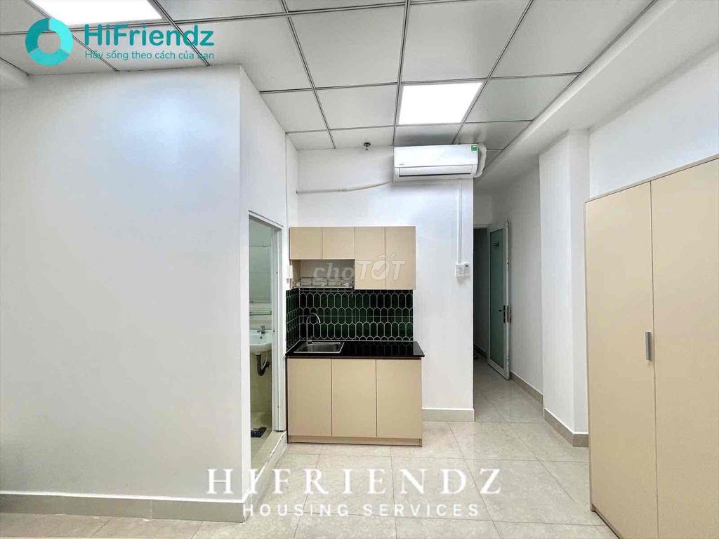 Mini Service House 25 m2 near the Cayman Kinh Dương Vương district 6.